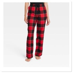 Women’s Checkered Flannel Stars Above Pajama Pants